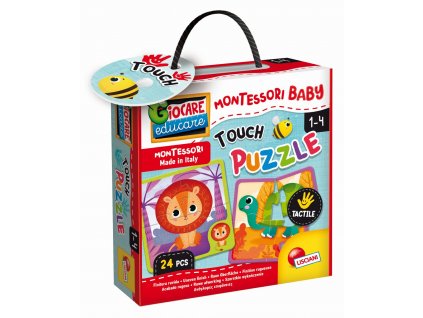 Hračka Liscianigioch Montessori Baby Touch - Puzzle