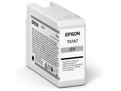 Epson Singlepack Gray T47A7 Ultrachrome