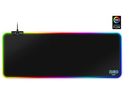 CONNECT IT NEO RGB podložka pod myš a klávesnici, vel. L (800 × 300 mm)