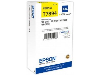 EPSON cartridge T7894 yellow (WorkForce5)