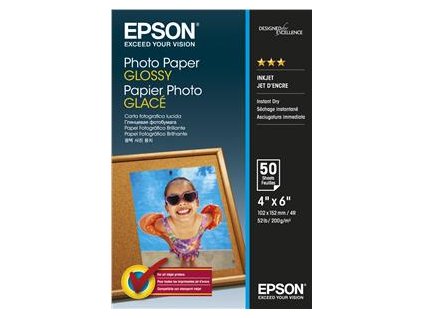 EPSON Photo Paper Glossy 10x15cm 50 listů