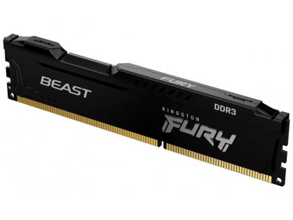 DIMM DDR3 8GB 1600MT/s CL10 KINGSTON FURY Beast Black