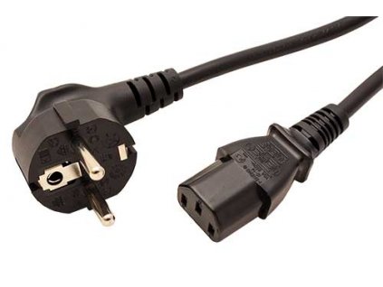 Kabel sítový 230V 1,8m (pro zdroj, monitor)