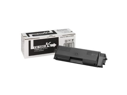 Kyocera toner TK-580K černý na 3 500 A4 (při 5% pokrytí), pro ECOSYS P6021cdn, FS-C5150DN