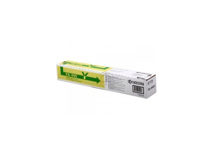 Kyocera toner TK-895Y žlutý na 6 000 A4 (při 5% pokrytí), pro FS-C8020/C8025/C8520/C8525mfp