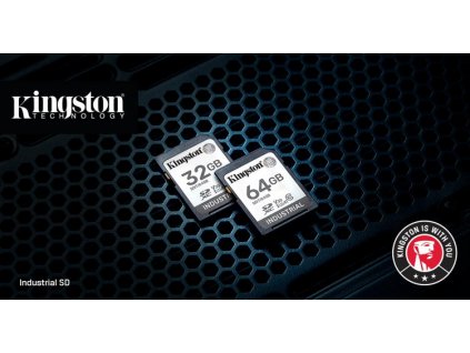 KINGSTON 8GB SDHC Industrial -40C to 85C C10 UHS-I U3 V30 A1 pSLC