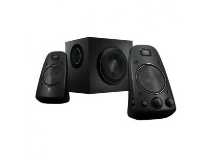 Logitech reproduktory Z623 2.1, 200W RMS, THX, černé