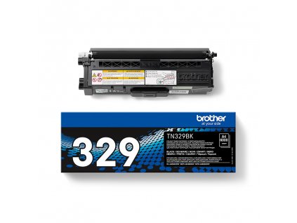 Brother TN-329BK, toner black, 6 000 str.