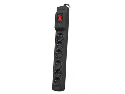 ARMAC SURGE PROTECTOR MULTI M6 5M 6X FRENCH OUTLETS BLACK