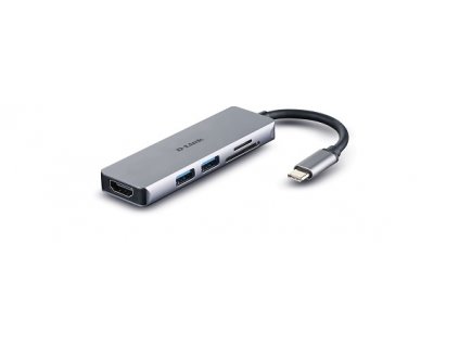 D-Link 5-in-1 USB-C Hub with HDMI and SD/microSD Card Reader