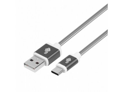 TB Cable USB - USB C 1.5 m gray tape