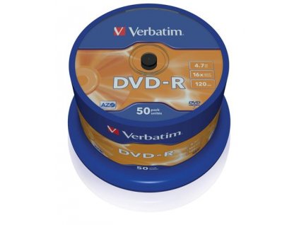 Médium Verbatim DVD-R 4,7GB 16x 50-cake