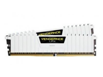 CORSAIR 16GB=2x8GB DDR4 3200MHz VENGEANCE LPX WHITE CL16-20-20-38 1.35V XMP2.0 (pro AMD Ryzen a Intel 500, 16GB=kit 2ks 8GB s chladičem