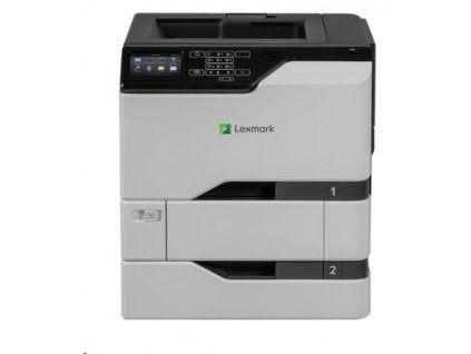 LEXMARK tiskárna CS720dte, A4 COLOR LASER, 1024MB, USB/LAN, duplex, dotykový LCD, 2x zásobník papíru