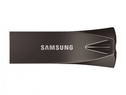 Flashdisk Samsung BAR Plus 64GB, USB 3.1, kovový, šedý