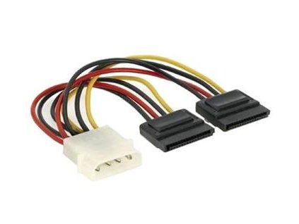 PremiumCord Napájecí kabel k HDD 5,25 Molex-2xSeri