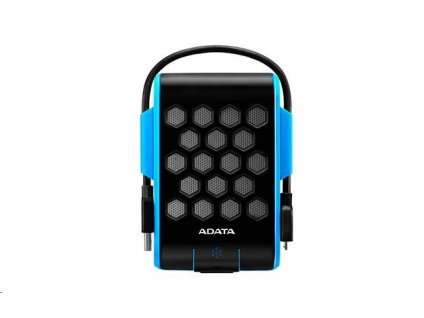 ADATA Externí HDD 2TB 2,5" USB 3.2, DashDrive™ Durable HD720, G-sensor, modrý, (gumový, vodě/nárazu odolný)