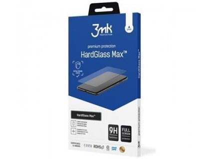 3mk tvrzené sklo HardGlass MAX pro Apple iPhone 15 Pro, černá