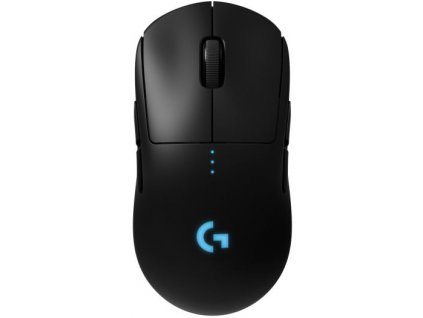 Logitech G Pro wireless/Herní/Optická/Bezdrátová USB/Černá