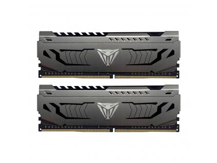 Patriot Viper Steel/DDR4/16GB/3200MHz/CL16/2x8GB/Grey