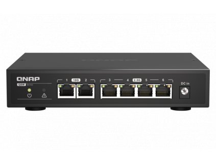 QNAP switch QSW-2104-2T (4x 2,5GbE RJ45 a 2x 10GbE RJ45)