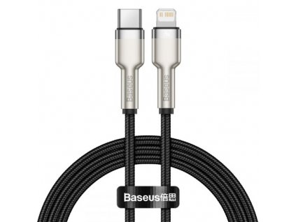 Baseus Cafule Series nabíjecí / datový kabel USB-C na Lightning PD 20W 2m, černá