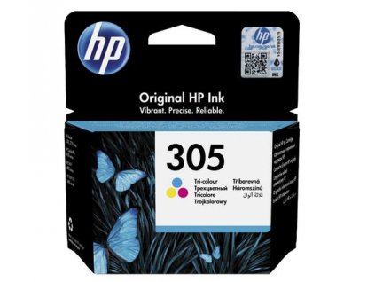 HP 3YM60AE náplň č.305 tří-barevná cca 100 stran (pro DJ 2320, 2720, 4120]