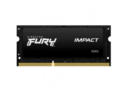 Kingston FURY Impact/SO-DIMM DDR3L/8GB/1866MHz/CL11/1x8GB/Black