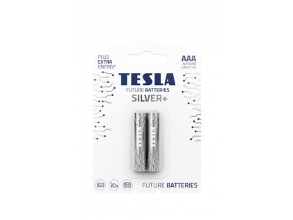 TESLA - baterie AAA SILVER+, 2ks, LR03