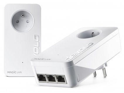 devolo Magic 2 LAN triple Starter Kit 2400 Mbps