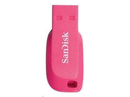 SanDisk Flash Disk 64GB Cruzer Blade, USB 2.0, růžová