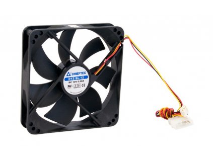 CHIEFTEC větrák AF-1225S, 120x120x25 mm Sleeve Fan, with 3/4pin connector