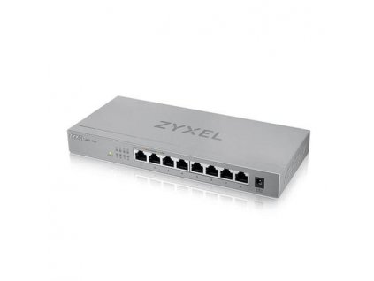 Zyxel XMG-108HP 8 Ports 2,5G + 1 SFP+, 8 ports 100W total PoE++ Desktop MultiGig unmanaged Switch