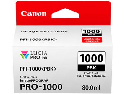 Canon PFI-1000 PBK, photo černý