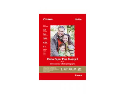 Canon PP-201, 13x18cm fotopapír lesklý, 20ks, 275g