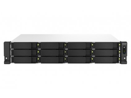 QNAP TS-1264U-RP-8G (4core 2,9GHz, 8GB RAM, 12x SATA, 2x 2,5GbE, 1x PCIe, 1x HDMI, 4x USB, 2x zdroj)