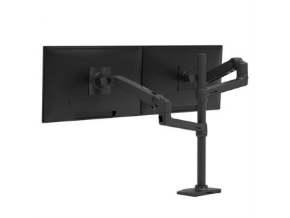 ERGOTRON LX Dual Stacking Arm, Tall Pole, Matte Black ,stolní ramena pro 2 lcd. max. 40", flexibilní , černé