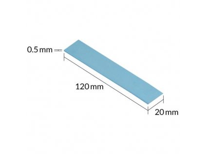 ARCTIC TP-3 Thermal Pad 120x20x0,5mm (balení 4 kusů)