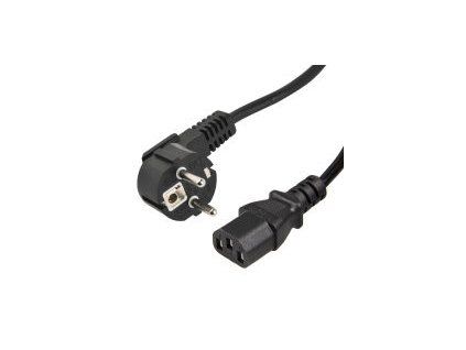 Kabel síťový PC k AC adaptéru 3 žilový 230V - 1m