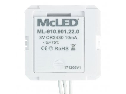 MCLED Ovladač RF 1 zóna řízení jasu stmívání do instalační krabičky