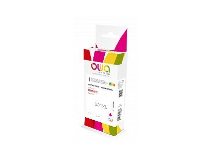 WECARE ARMOR ink kompatibilní s CANON CLi-571XLM, červená/magenta