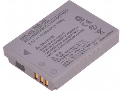 Baterie T6 Power pro Canon NB-5L, 1100mAh, 4,1Wh