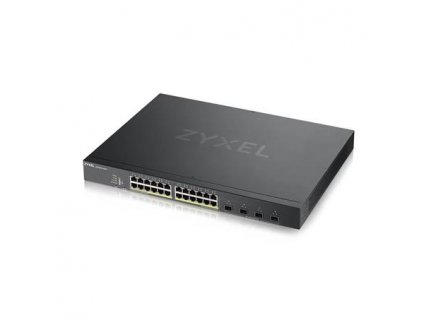 Zyxel XGS1930-28HP, 28 Port Smart Managed PoE Switch, 24x Gigabit PoE and 4x 10G SFP+, hybird mode, standalone or Nebula