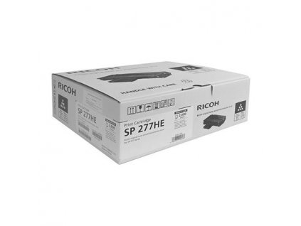 Ricoh - toner 408160 SP 277HE, SP 277NWX - SP 277SNWX & SP 277SFNWX (2.6K Prints @ ISO 19752) černý