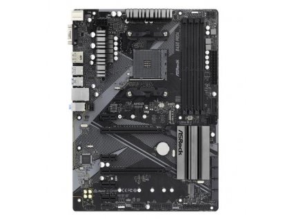 ASROCK B450 PRO4 R2.0 (AM4, amd B450, 4xDDR4 3200, 6xSATA3, 7.1, VGA+HDMI +DPort, USB3.1, ATX)