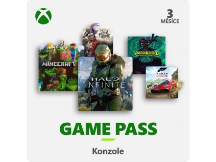 Předplatné Microsoft Xbox Game Pass Console - 3 měsíce