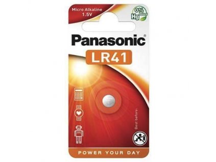 PANASONIC Alkalická MIKRO baterie LR-41EL/1B 1,5V (Blistr 1ks)