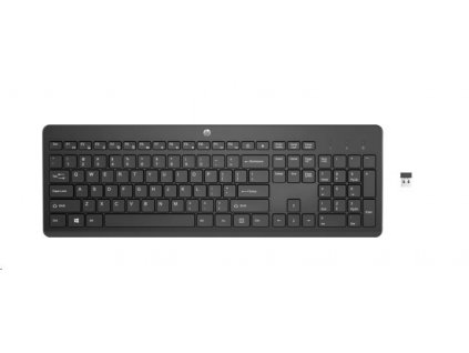 HP 230 Wireless Keyboard - bezdrátová klávesnice CZ/SK lokalizace