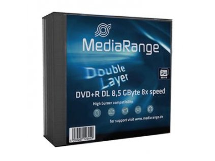 MEDIARANGE DVD+R 8,5GB 8x Dual Layer slimcase 5ks