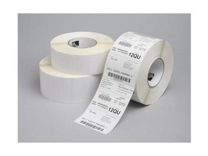 LABEL, POLYETHYLENE, 148X210MM; THERMAL TRANSFER, POLYE 3100T GLOSS, PERMANENT ADHESIVE, 76MM CORE